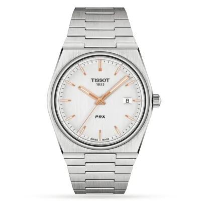 Tissot Prx Men's Silver Watch - T1374101103100